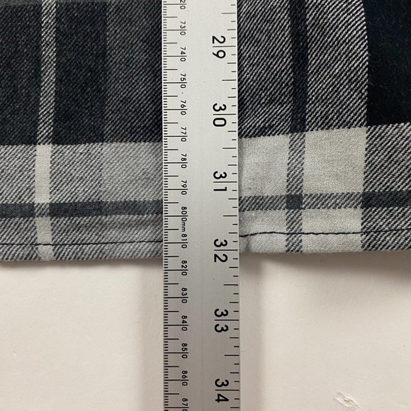 NEW Lot of 2 Woolrich Flannel Shirt Men's 3XL Granite Plaid Deep Navy Plaid - Picture 15 of 15